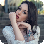 Girl Tattoo icon