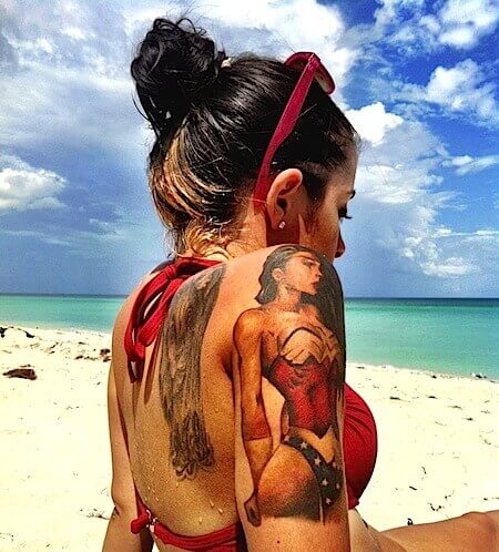 Exposing tattoo to the Sun