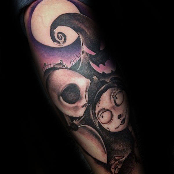 25 Thrilling The Nightmare Before Christmas Tattoos