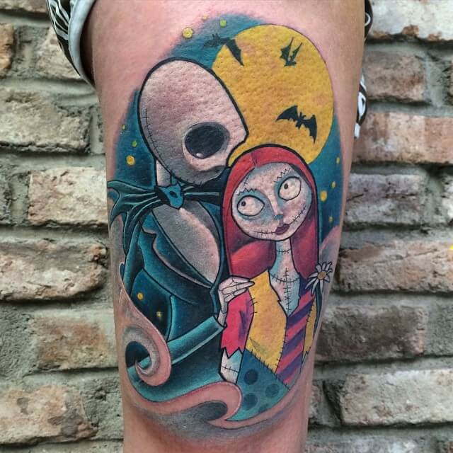 nightmare before christmas tattoo ideas