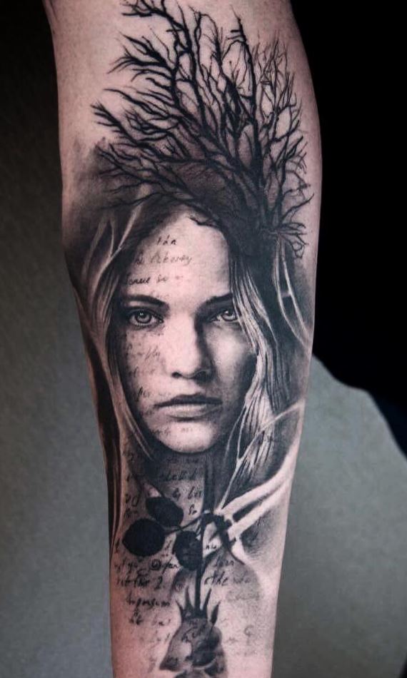 Portrait tattoos