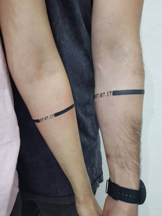 Armband Couple Tattoo designs