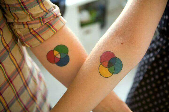 Color Circle Tattoo ideas