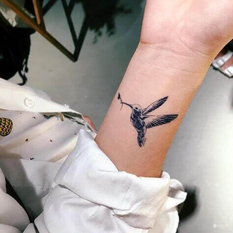 Flight of Birds Tattoo for girls