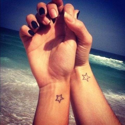 Matching Star Tattoo