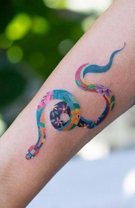 Snake tattoo