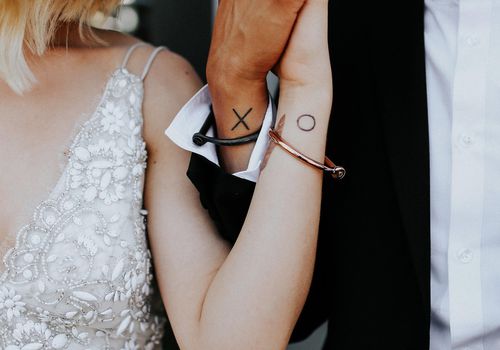X and O Tattoo ideas for couple