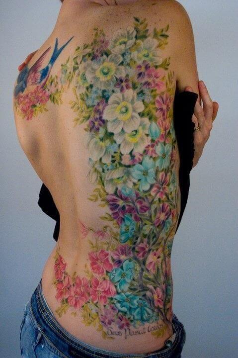 colorful tatoo 