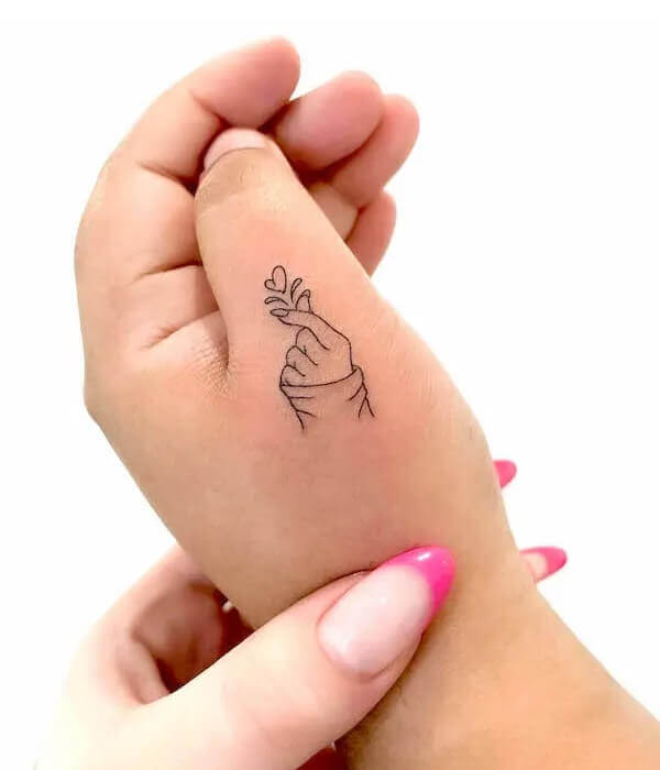 tattoo for girls on hand