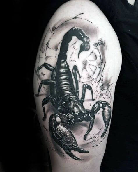 62 Wonderful Scorpion Tattoos For Arm