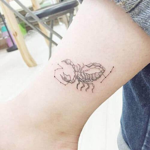 simple Ankle tattoo image