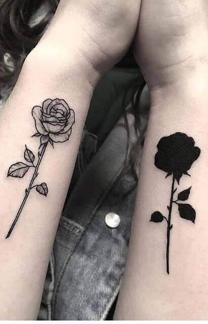 15 Elegant Black Rose Tattoo Designs for 2023  Do It Before Me