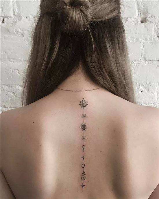 Best Minimalist Back tattoo ideas