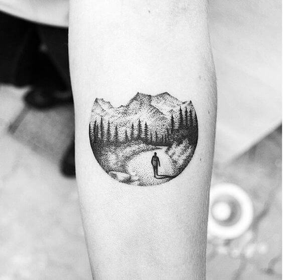 Best Minimalist tattoo image