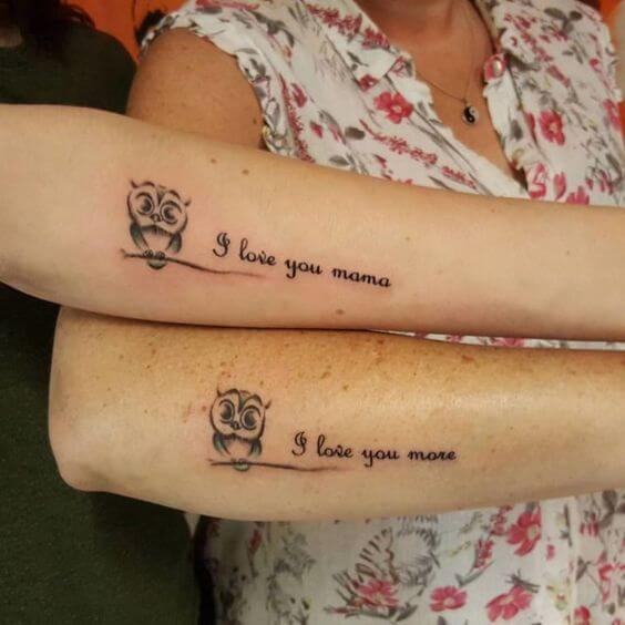 Best tattoo for mother daughter