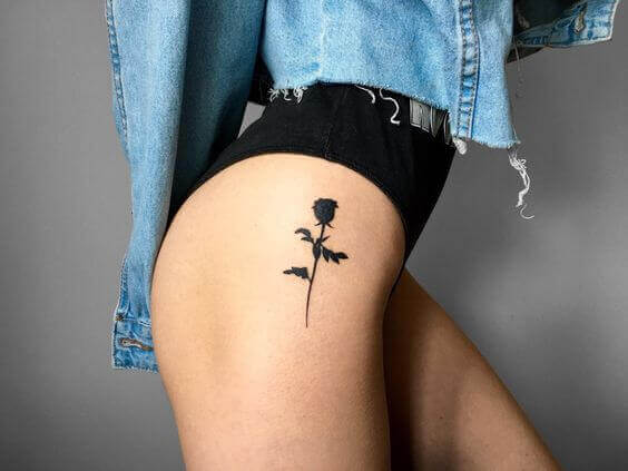 Black rose tattoo meaning