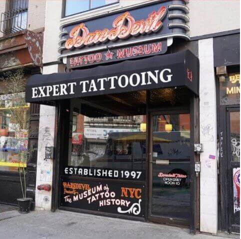 Daredevil Tattoo Shop