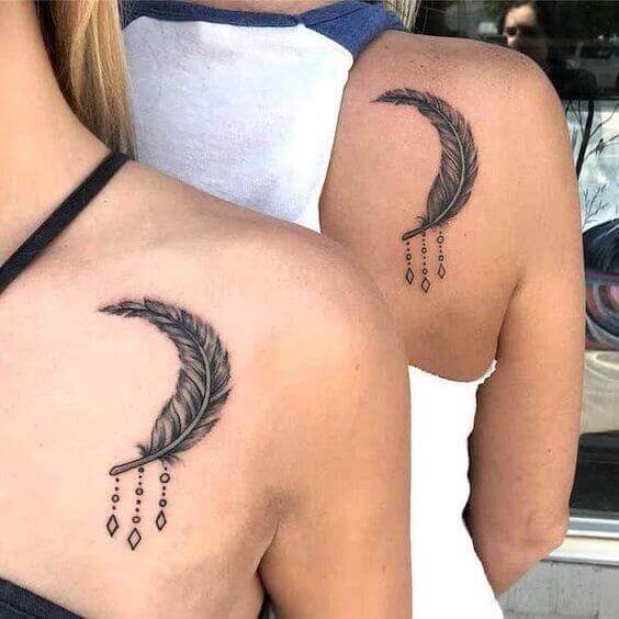 Feather tattoo image 