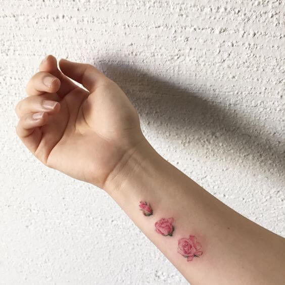 Minimalist tattoo for girls and women