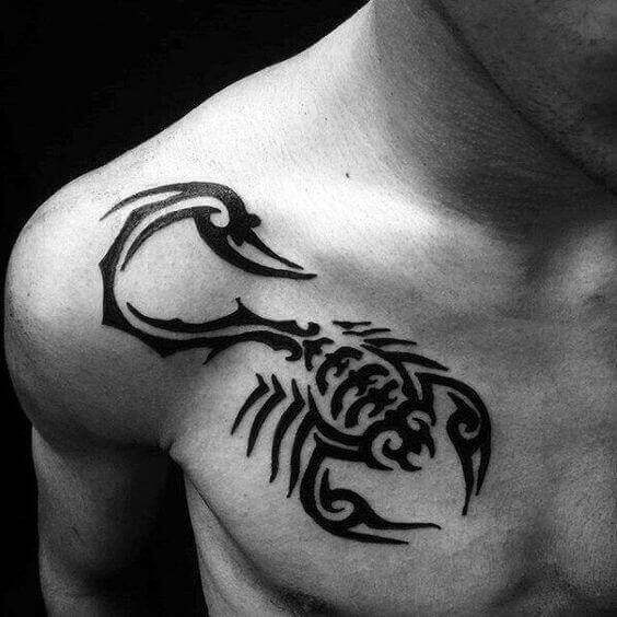 Scorpion tattoo designs for men