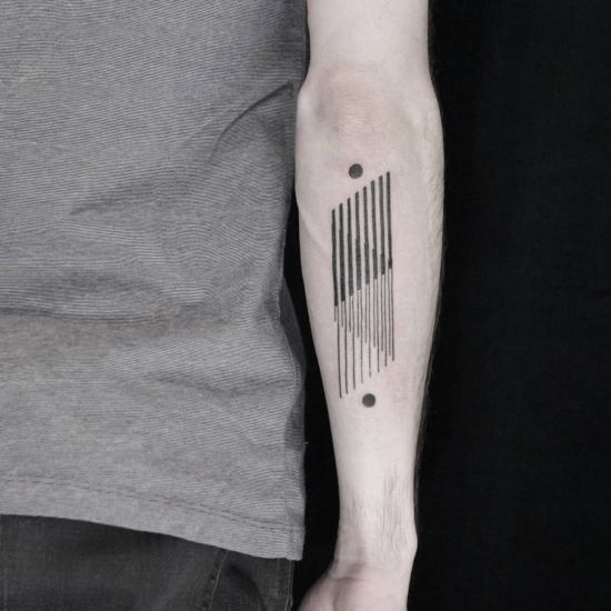 Simple Geometric Tattoo ideas in 2020