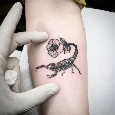 Small tattoo on Hand