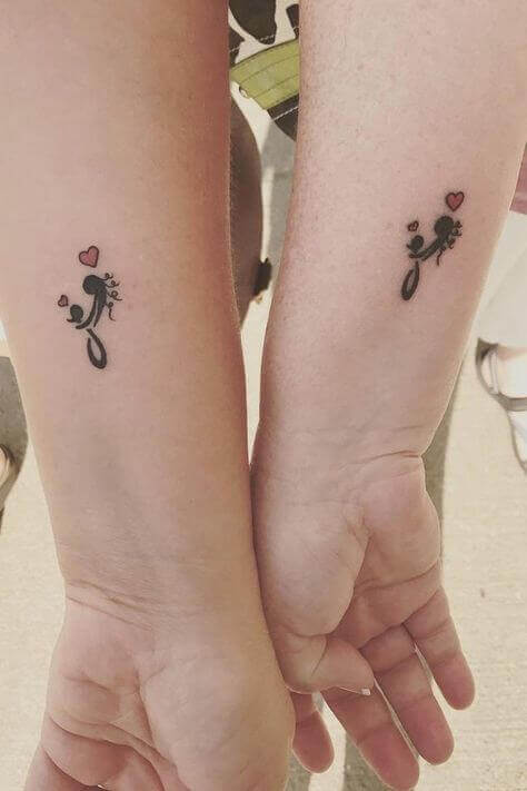 unique small mother daughter tattoos unique small mother daughter tattoos