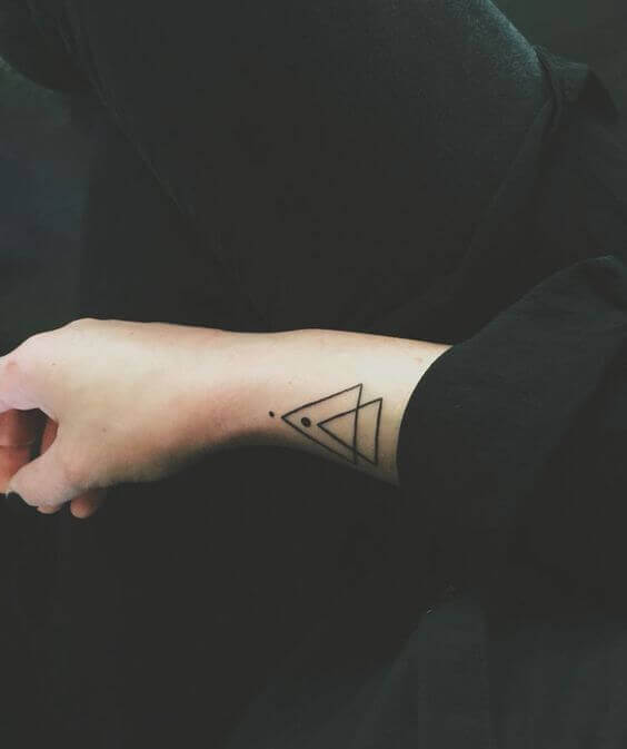 Triangle Mother Daughter Tattoo 2020