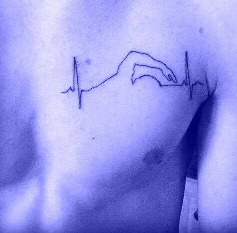 Unique Heartbeat tattoo designs