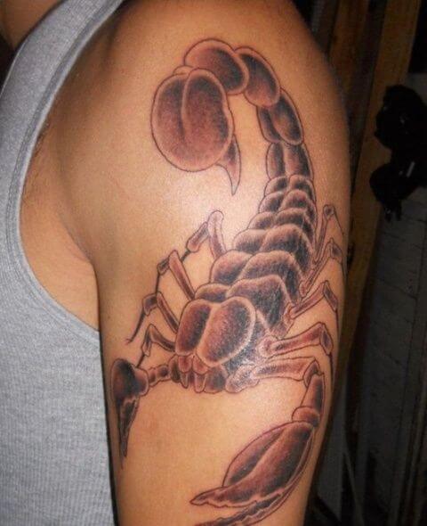 scorpion tatoo