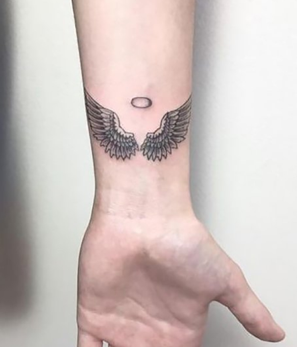 wing tattoo for boy