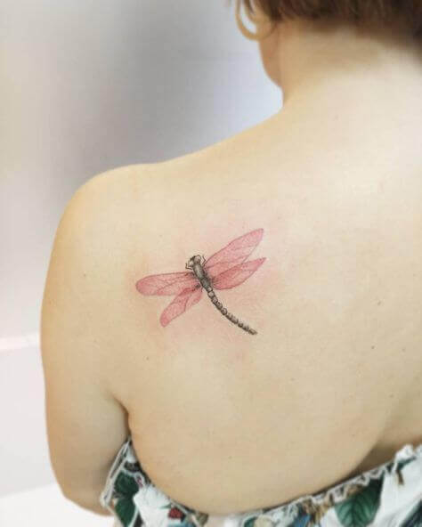 Beautiful tattoo on back