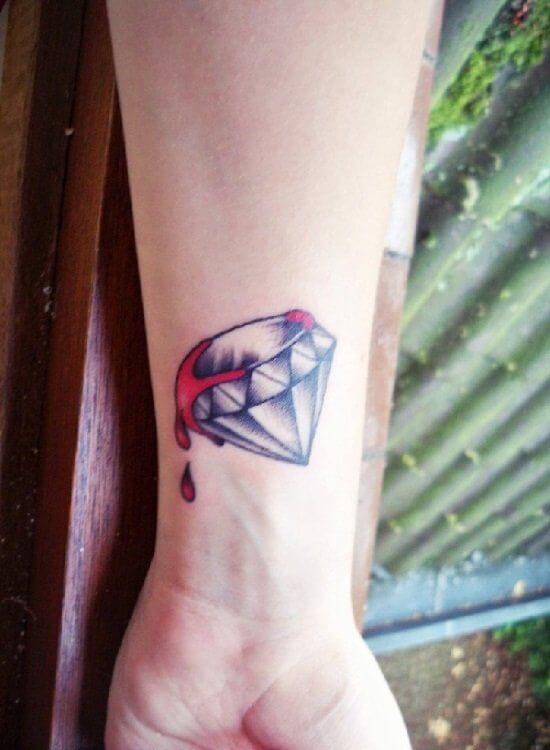 Best Blood Diamond Tattoo ideas on Wrist