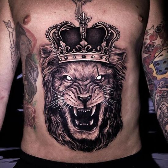 Big Lion Tattoo