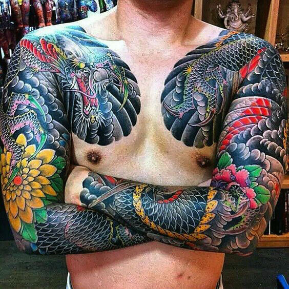 Japanese Men Tattoo