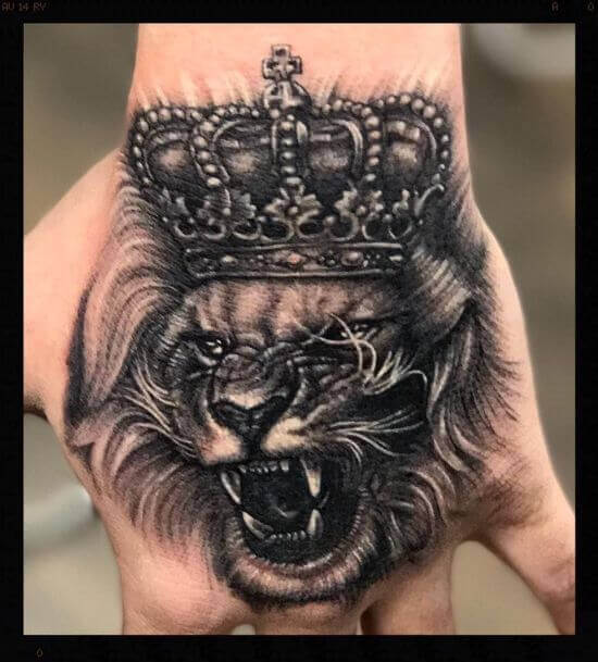 King Lion with Crown