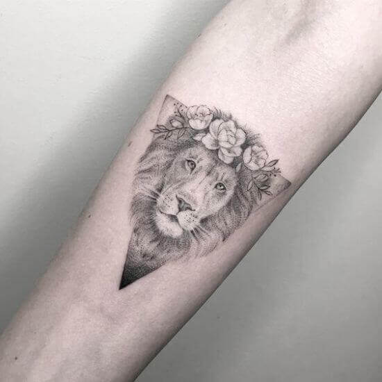 30 Best Lion with Crown Tattoo Designs & Ideas For Men and Women