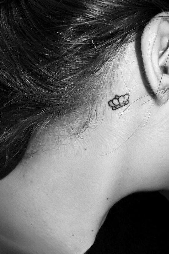 Small Crown tatoo