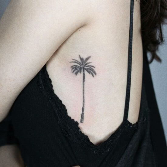 Best Palm Tree Tattoo for Girls