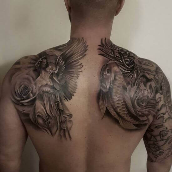 Best Upper Back tattoo for guys