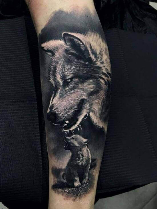 45 Wonderful Wolf Tattoo Designs For Men And Women