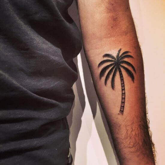 Best palm tattoo designs on arm