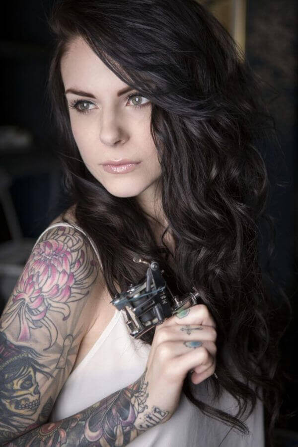 black female tattoo artist los angeles Danica Boudreaux