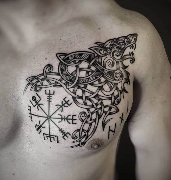 Celtic Wolf Tattoo Designs