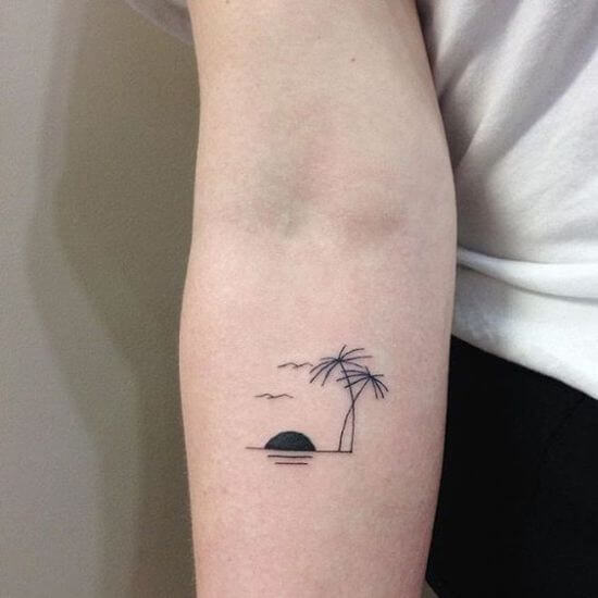 Simple and small tattoos