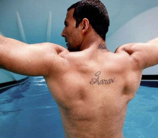 Akshay Kumar's Tattoo