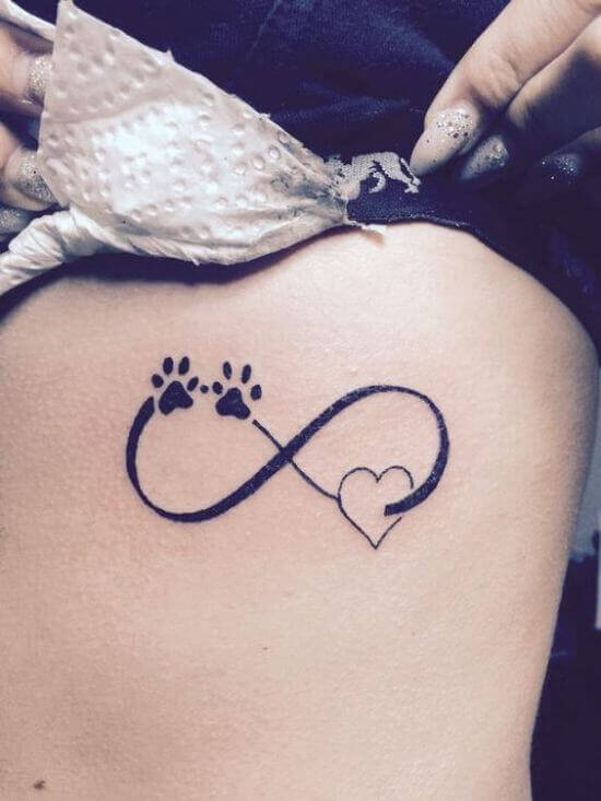 Forever in Love Tattoo embellished print