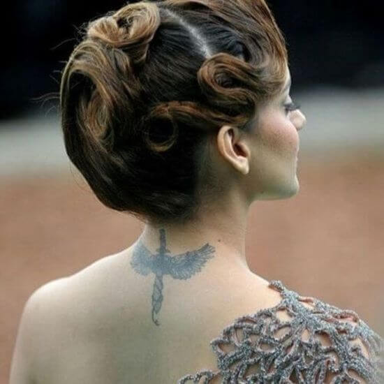 Kangana Ranaut tattoo image