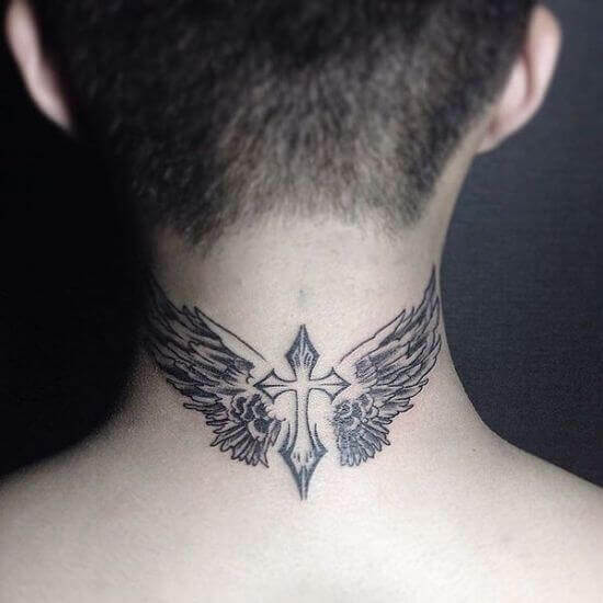 Nape Tattoo ideas for men and women for first time tattooing