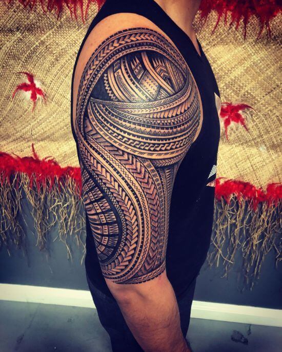 Polynesian Tattoo Bicep